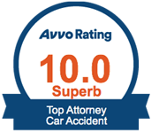 AVVO 10.0 Rating - Top Attorney Car Accident